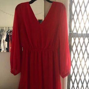 Express Red Dress